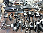 engine disassembled. Modifications will include bigger valves and competition springs, high compression pistons, camshaft grind to increase overlap,...