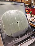 Bristol Boot lid inside finished - The boot lid was probably the most time consuming piece on the whole car. the outside skin had to be remade, the...
