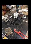 lever arm shock absorber reassembly