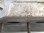 Cylinder head date stamp