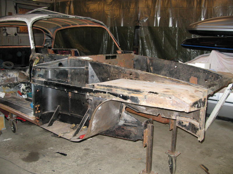 Front without bonnet frame