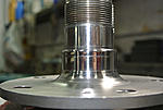 half shaft rebuilt for new bearings