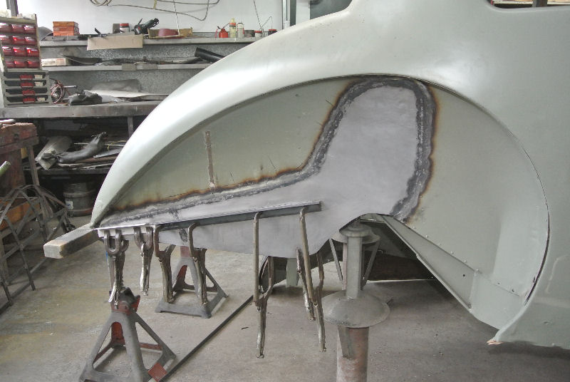 Inner wheel arch repair