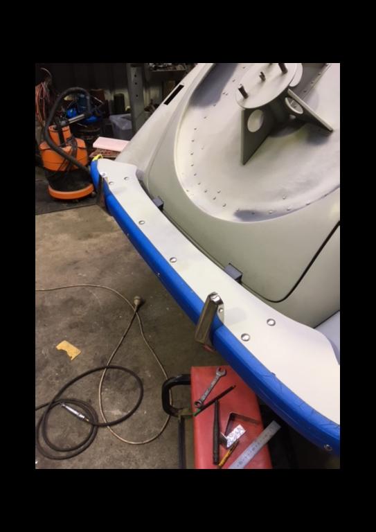 rear bumper, infill panel fitted and boot lid now completed and fitted