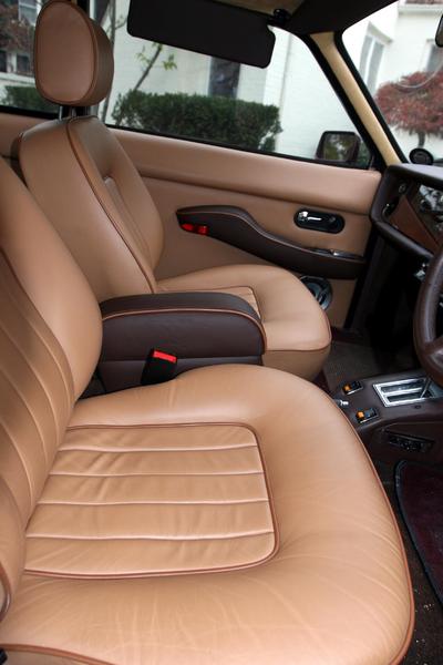 New factory-installed interior, w/ darker armrests and sun visors - #1