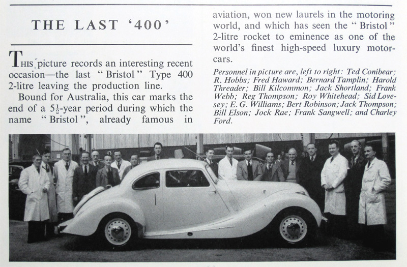 The Last 400   Spring 1951