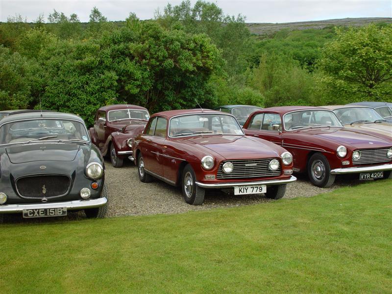 Fine Bristols at Gregans Castle Hotel, Ballyvaughan, County Claire - in the West of Ireland, Friday, 28 June 2002. 
Thanks to John Smith for the photos.