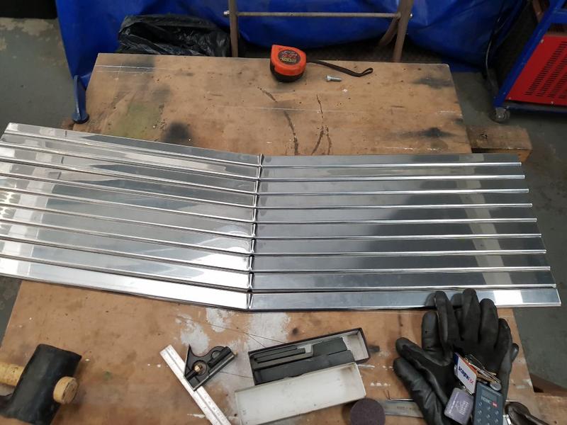 Completed Stainless Steel Slats
