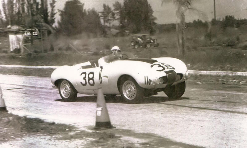 38 Sebring 1954 action