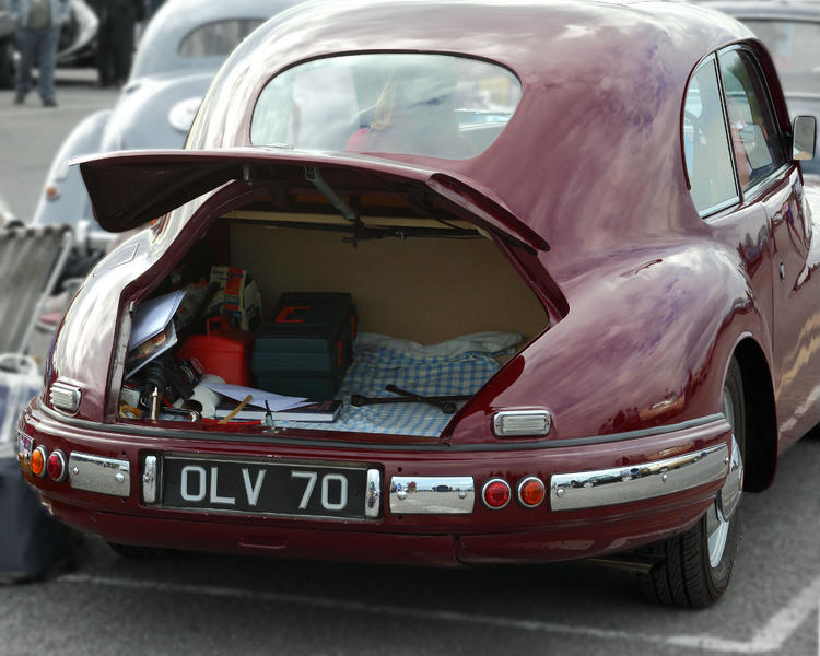 Bristol 403 boot detail, c1953