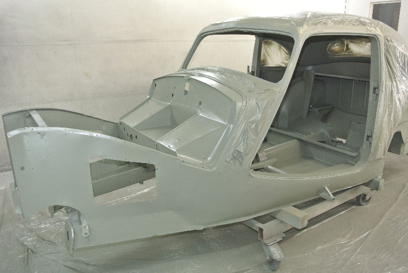 stripped down body epoxy primed